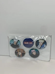 Wallows Pin Set of 5 Pins Wallows Band Fan Gift Dylan Minnette Braeden Lemasters - Picture 1 of 7