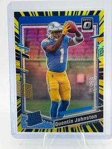 Quentin Johnston 2023 Donruss Optic #265 Electricity /69 - Bild 1 von 2