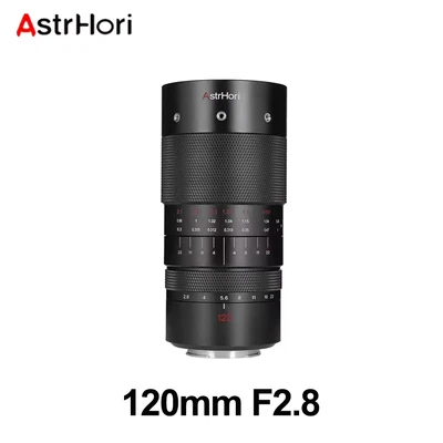 AstrHori 120mm F2.8 Macro 2X Full Frame Prime Lens for Sony Nikon Canon L-mount - Image 1 of 4