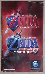 Legend Of Zelda Master Quest Ocarina Nintendo Gamecube Instruction Manual Only - Picture 1 of 2