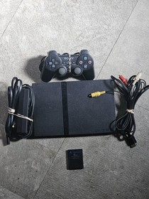 Sony PlayStation 2 Slim PS2 SCPH-70012 Console System OEM Bundle - "TESTED"