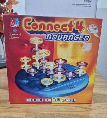CONNECT 4 ADVANCED : By MB Games - Complete With Contents  - Image 1 of 4