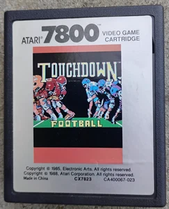 Touchdown Football Atari 7800 (PAL) Game Cartridge ONLY; Tested CX 7823 - Picture 1 of 3
