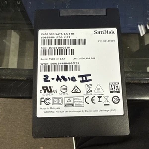 SanDisk X400 SATA 2.5-inch 1TB SSD (SD8SB8U-1T00) - Afbeelding 1 van 2