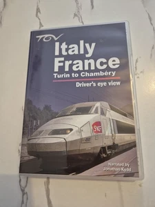 TGV Italy France (DVD)  Drivers Eye View ~ Cab Ride ~ Railway DVD ~ Video 125 - Picture 1 of 2
