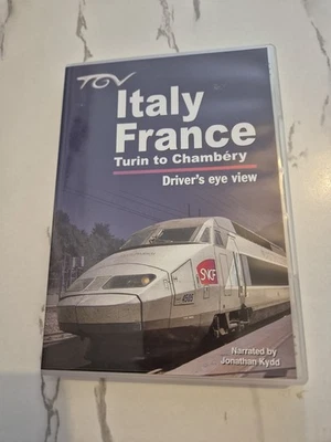 TGV Italy France (DVD)  Drivers Eye View ~ Cab Ride ~ Railway DVD ~ Video 125 - Image 1 of 2