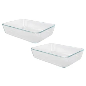 Pyrex 7210 3-Cup Glass Container - Made in USA (2-Pack) - Picture 1 of 4