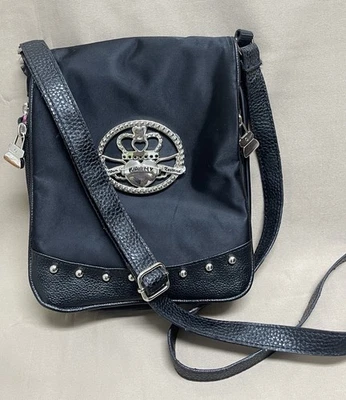 Kathy Van Zeeland Cartera Bandolera Bolso de Hombro Cartera Nylon Múltiples Bolsillos Foto 1 de 4