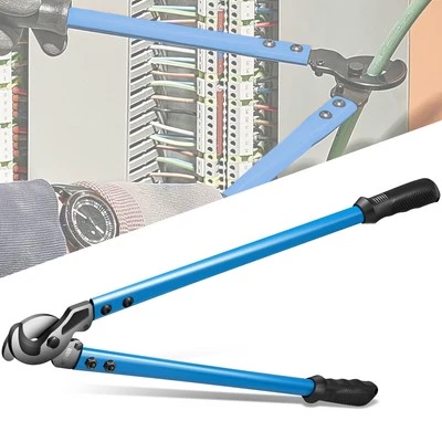 DPT MOTORSPORTS 23" Lightweight Heavy-Duty Cables Wires Ropes Cutter Cutting Tool Scissor Blue