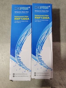 IcePure RWF1200A Refrigerator Replacement Water Filter 2-Pack - Picture 1 of 2