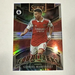 2022-23 Select EPL Premier League Equalizers Silver Prizm #23 GABRIEL MARTINELLI - Picture 1 of 2