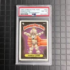 1986 Garbage Pail Kids Series 3: Pinned Lynn #85b - PSA 8 NM/MT *NEW SLAB*