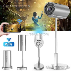 Elevate Smart Video Projector 1080P HD 4K WiFi Bluetooth 3D Portable Office Home - Picture 1 of 16