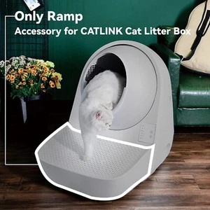 CATLINK Rampa per Lettiera Autopulente Facile Ingresso per Gatti Anziani Trappole Mess - Foto 1 di 15