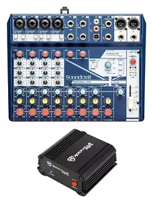Soundcraft Notepad-12FX 12-Channel Analog Mixer w/ USB I/O+Phantom Power Supply - Picture 1 of 11