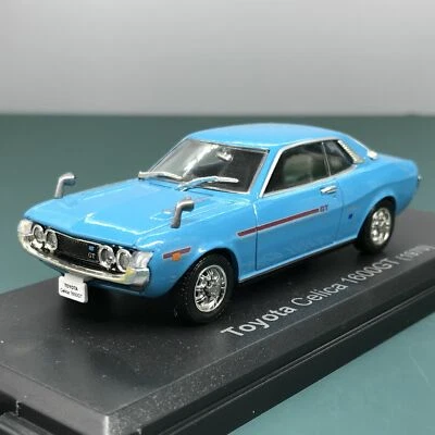 Mini Car Toyota Celica 1600GT 1970 Blue 1/43 Scale Box Display Diecast Vol 9 - Image 1 of 4