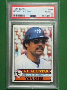 1979 Topps Baseball AL All-Star #700 Reggie Jackson PSA 8 - Picture 1 of 2