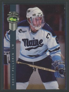 1992-93 Classic Four Sport Scott Pellerin Maine Black Bears #202