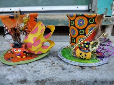 Isty Bitsy Mini Mad Hatter Top Hat costume ball birthday party halloween - Image 1 of 4