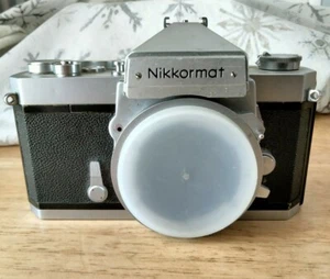 CUERPO CROMADO NIKKORMAT NIKON NIKKORMAT FT 35 mm SLR, GORRA, ¡BONITO! - Imagen 1 de 8