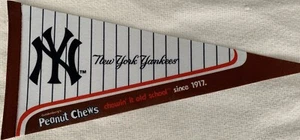 NY YANKEES STADIUM WIMPEL SGA GOLDENBERGS PEANUT CHEWS BANNER MLB BASEBALL  - Bild 1 von 2
