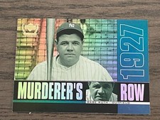 2000 Upper Deck Yankees Legends Murderer’s Row Babe Ruth #MR2 New York Yankees