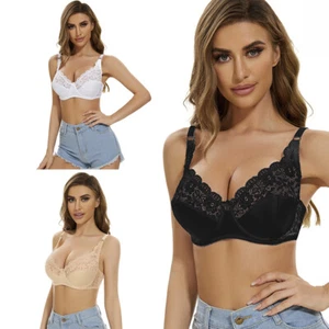 Push Up Bras Women Lace Bra Underwear Brassiere Lift support Sexy Lingerie B C D - Picture 1 of 23