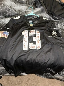 Nike Miami Dolphins Jersey Salute to Service Shirt Marino Sewn Jersey Xxl - Picture 1 of 6