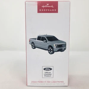 Hallmark 2022 Ford F-150 Lightning NEU 2023 Die-Cast Metall Pick Up Truck grau - Bild 1 von 5