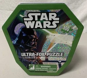 Rompecabezas Star Wars Ultra Foil en lata 15 X 11 Darth Vader - Imagen 1 de 2