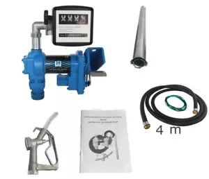 Diesel Gasoline Anti-Explosive Fuel Transfer Pump/Gallon Digital Nozzle Meter12V - Picture 1 of 9