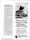 Stanray Corporation Dallas 1973 Print Advertisement DFW Airport TX