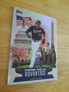 2022 Topps Juan Soto Home Field Advantage Foil Case Hit #HA-4 Nationals