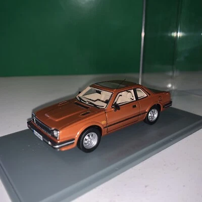 1:43 Honda Prelude MKI Metallic Orange NEO43484 Neo Scale Models Mint In Case - Image 1 of 4