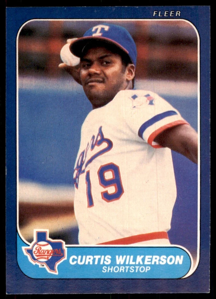 1986 Fleer Curtis Wilkerson Baseball Cards #577 - Image 1 of 2