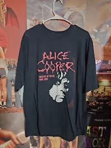 Camiseta vintage Y2K 2009 Alice Cooper Theater of Death Tour XL - Imagen 1 de 6