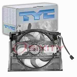 TYC AC Condenser Fan Assembly for 2000 BMW 328Ci Heating Air Conditioning wm
