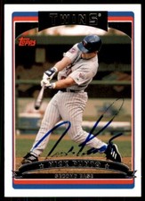 2006 Topps Nick Punto Signed IP AUTO Minnesota Twins #78