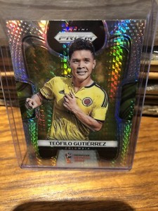 2018 Panini Prizm World Cup HOLO Hyper Prizm #45 Teofilo Gutierrez - Colombia
