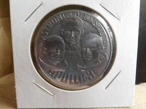 DW NASA APOLLO ELEVEN XI II 1969 COIN WE CAME IN PEACE FOR ALL MANKIND MEDAL !!! - Picture 1 of 4