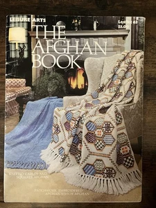 The Afghan Book, Leisure Arts 63 - 1975 - Knit & Crochet - Picture 1 of 13