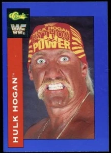 HULK HOGAN 1991 CLASSIC #1 WWE BLUE Wrestlemania - Picture 1 of 1