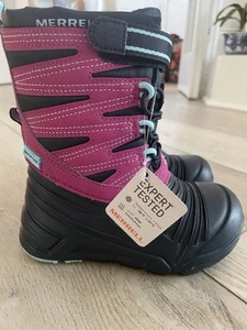 Merrell Snow Quest Lite 3.0 Toddler Waterproof Insulated Winter Snow Boots Sz 9 - Picture 1 of 8