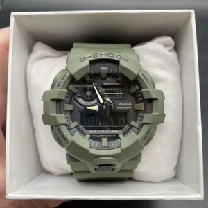 Casio Baby-G G-Shock Analog/Digital Uhr Olivgrün Resin GA-700UC-3A Neu in OVP - Bild 1 von 8