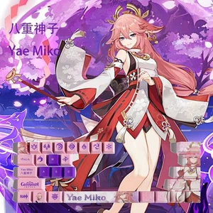 Genshin Impact Themed Keycaps Yae Miko 29 keys OEM high degree - Picture 1 of 5