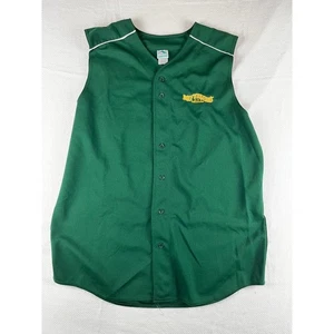Mens Augusta Beef O Bradys Work Vest Xl Green Good Condition - Picture 1 of 10