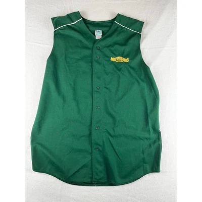 Mens Augusta Beef O Bradys Work Vest Xl Green Good Condition - Image 1 of 4