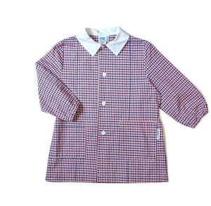 Grembiule asilo bambino quadretto comunale Siggi Happy School 37GR1962 - Picture 1 of 1