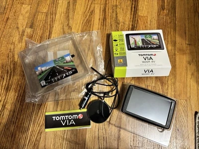 TomTom VIA 1605 M - US, Canada & Mexico 6" Touch Screen Lifetime Maps New - OPEN - Image 1 of 2