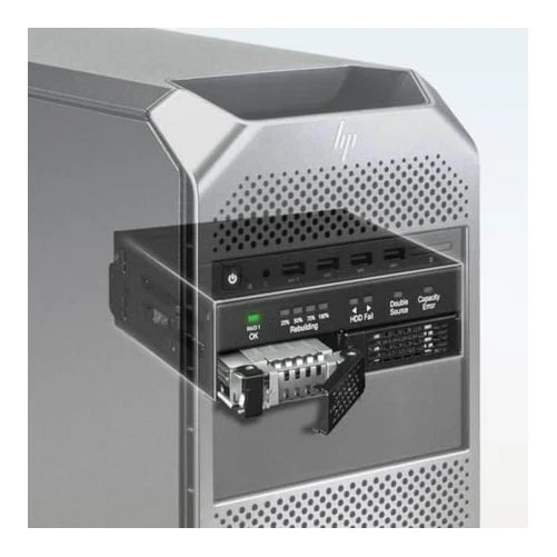 Icy Dock MB902SPR-B R1 TOUGHARMOR RAID MB902SPR-B R1 DUAL 2.5 SATA DRIVE REMOVAB - Image 1 of 1
